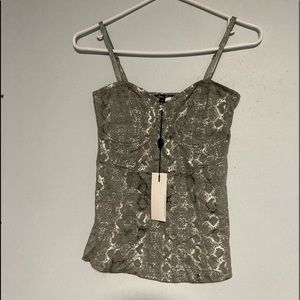 NWT Foxy Jeans Tank Top